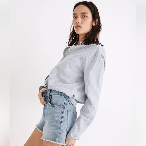 Madewell The Perfect Jean short high waisted size 27 - Picture 2 of 14